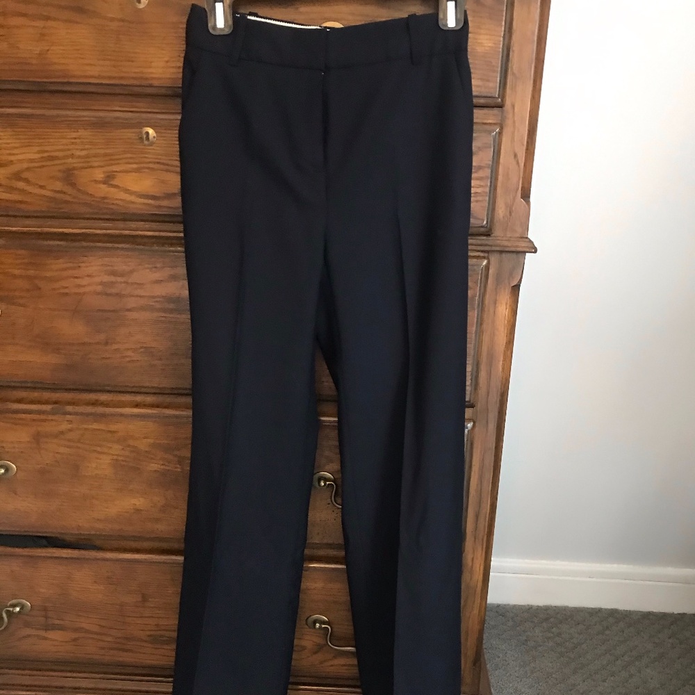 Navy Banana Republic trousers